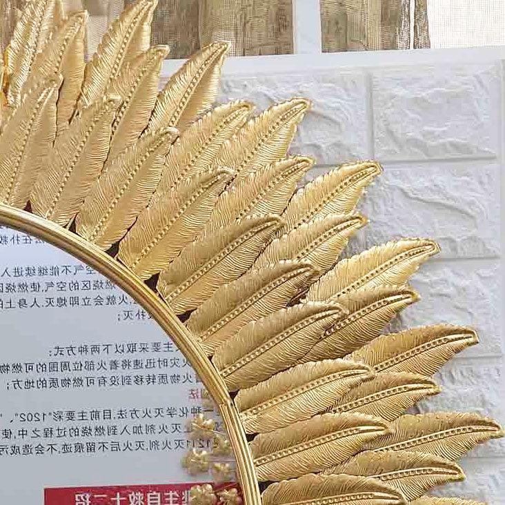 东林铁艺挂钟挂镜细节图