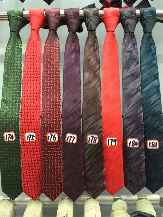 高档男士正装领带涤纶领带宽厂家直销领带多色款式图