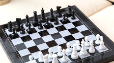 国际象棋折磁性便携叠棋盘儿童学生初学者棋子