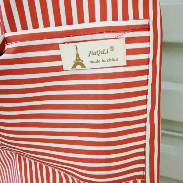 Striped Apron And Sleeves details Picture