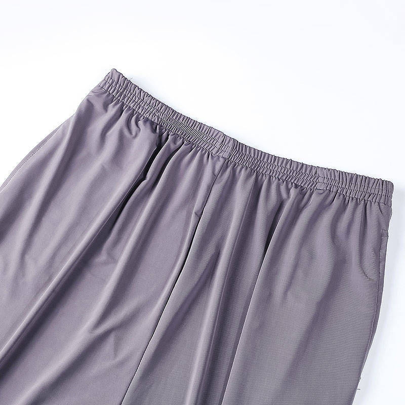 Ice Silk Shorts Men's Summer Thin Sports Quick Drying Five Quarter Pants Home Loose Casual Pants Beach Pants Big Shorts details Picture