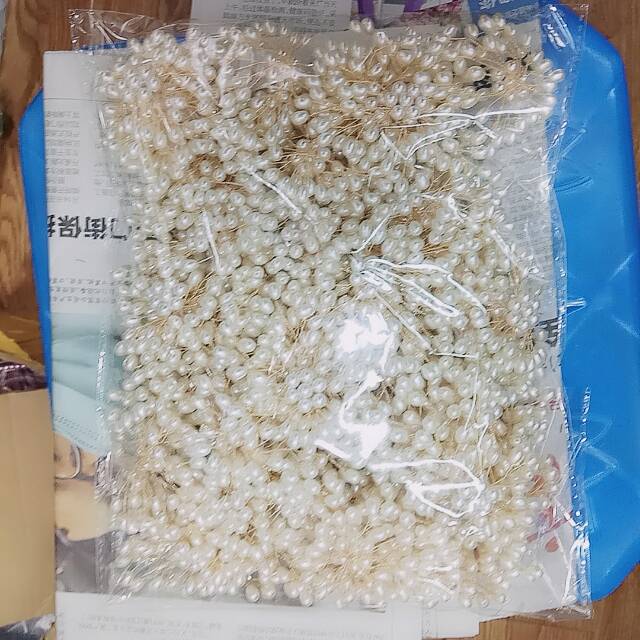 厂家直销手工珍珠胸花饰品配件