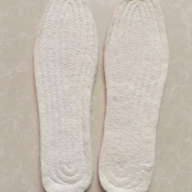 Cotton insoles, winter wool felt insoles, suitable for both men and women, winter pure wool insoles, thickened for warmth, Hengyuanxiang details Picture