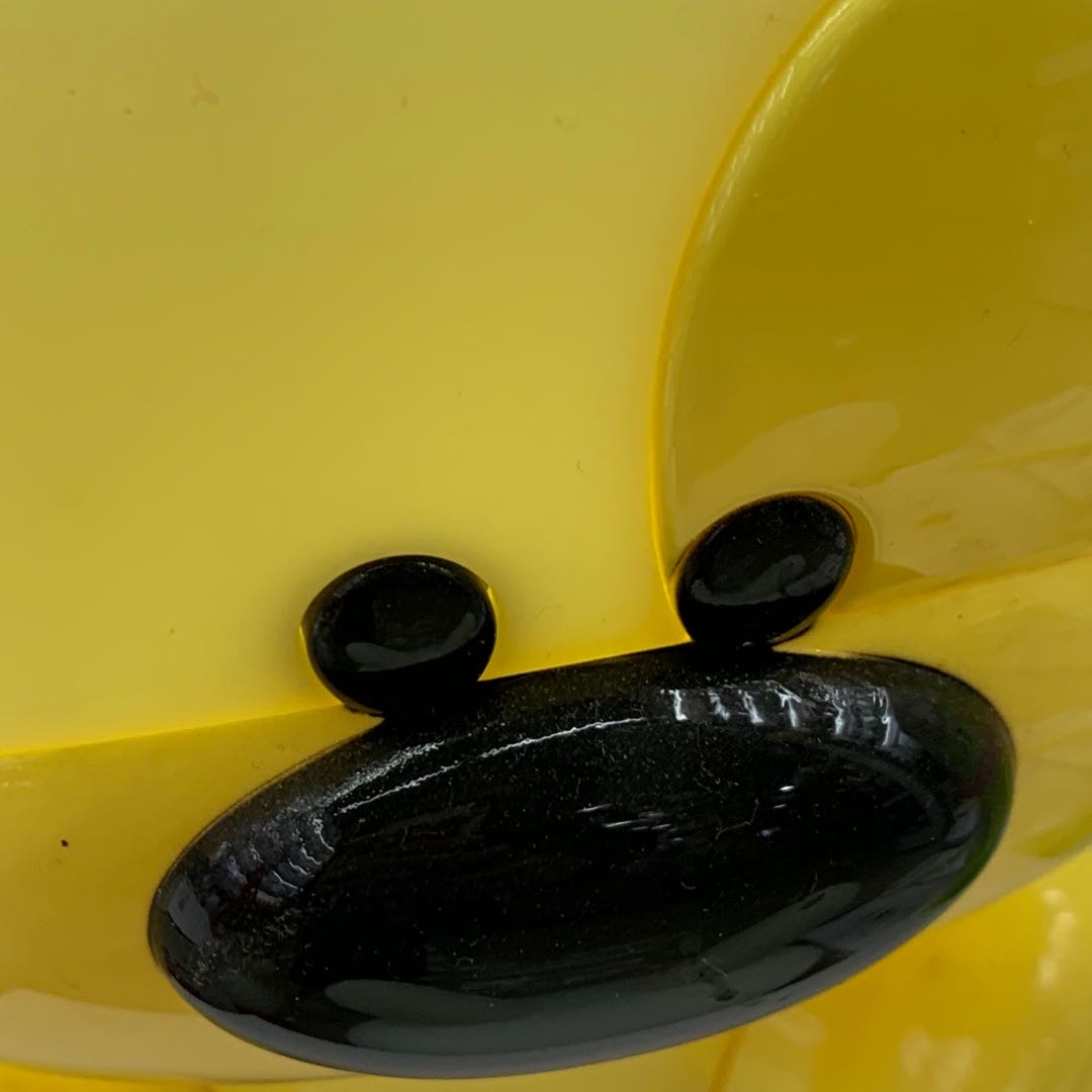 充电卧室床头氛围灯创意硅胶遥控拍拍小夜灯可爱黄色产品图