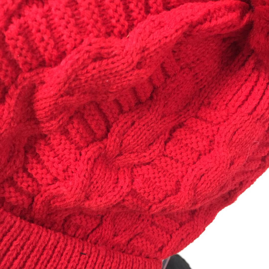 Twist Cute Everything Knitted Hat Woolen Hat Specification drawing