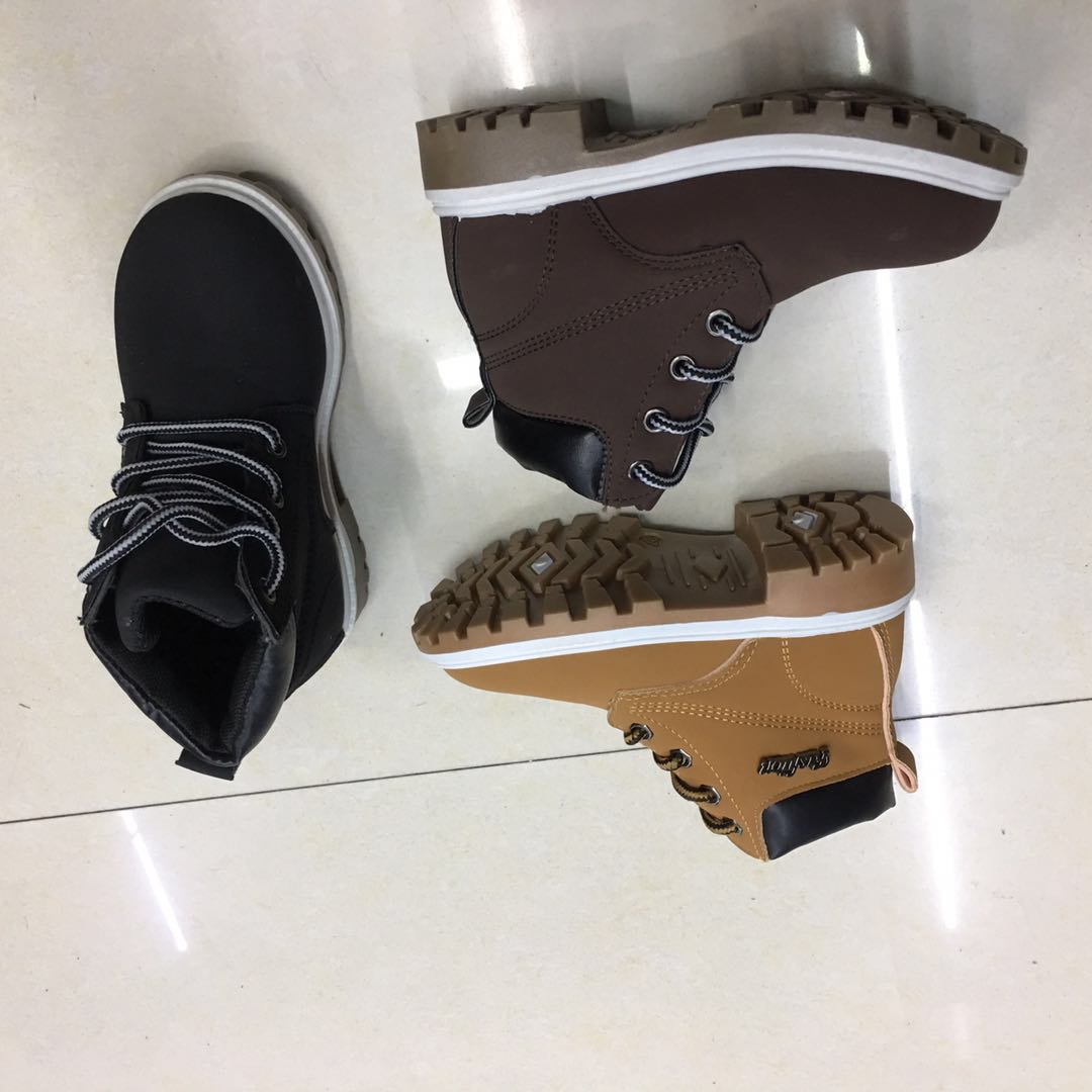 Pvc Children's Small Leather Shoes details Picture