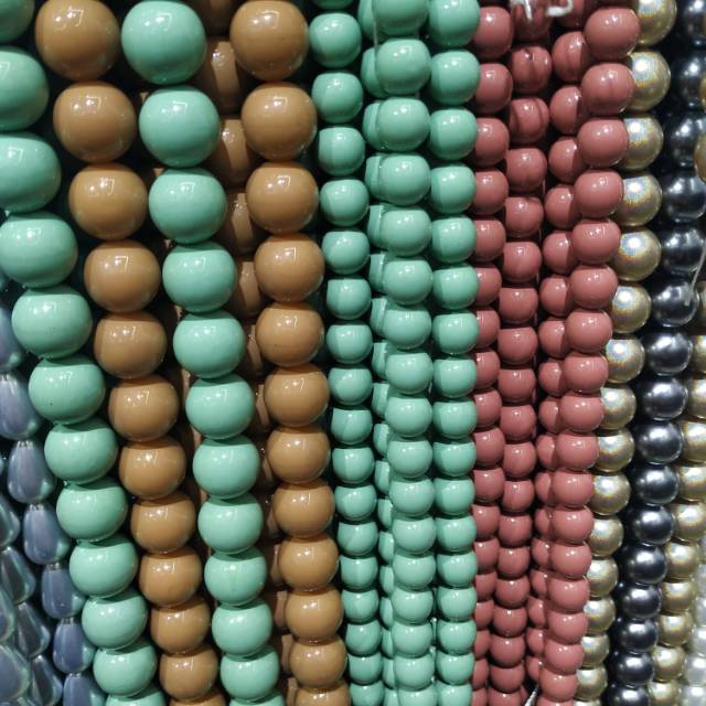 ABS pearl emerald green jewelry accessories details Picture