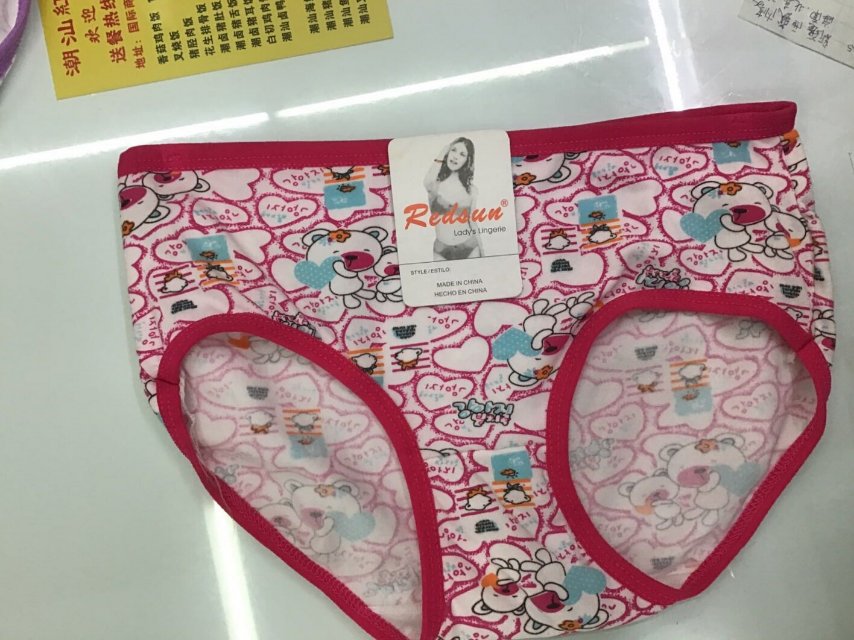 纯棉内裤女中腰透气抗菌大码学生三角裤韩版底裤