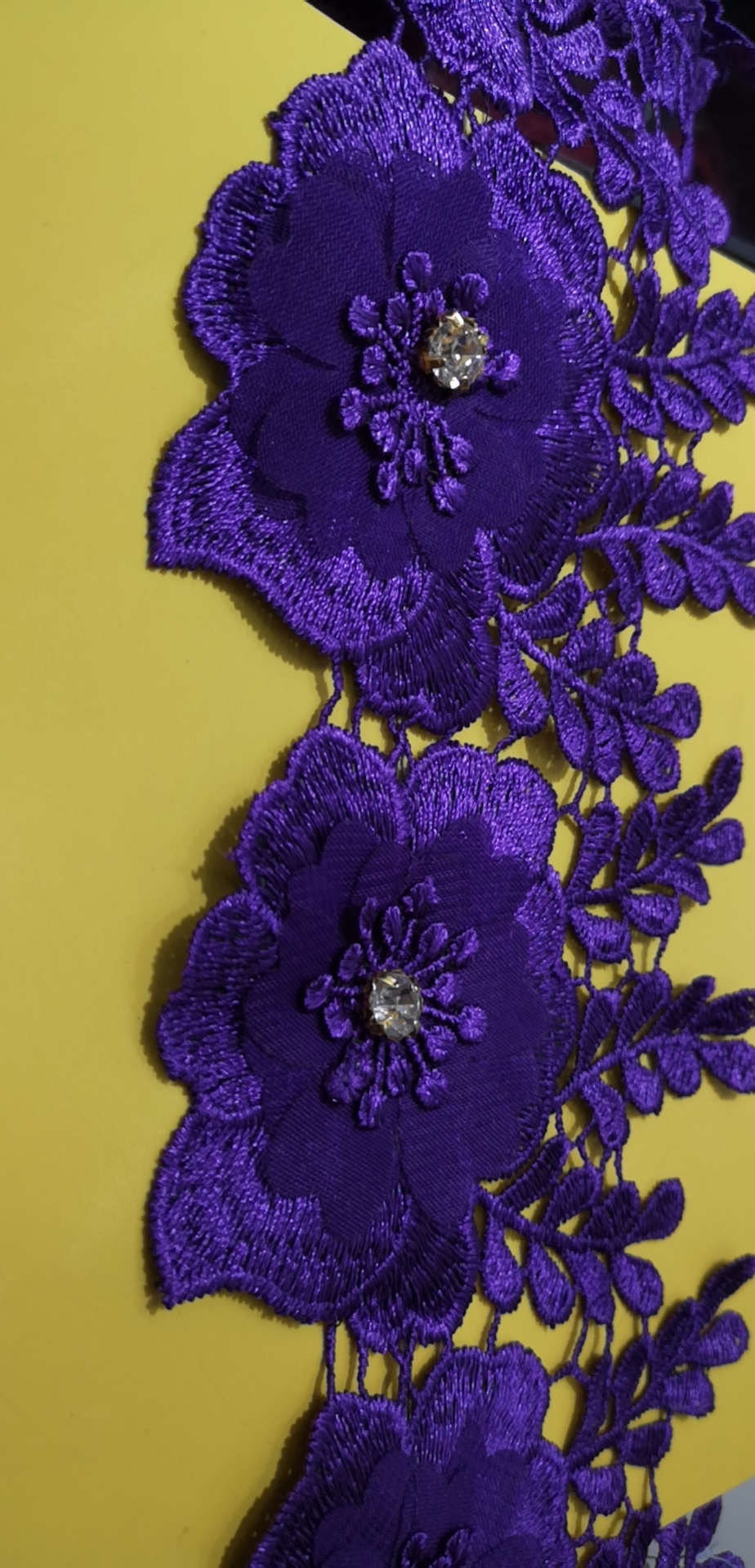 Chinese Style Embroidery Dress Repair Diy Clothing Accessories Soft Silky Smooth Specification drawing