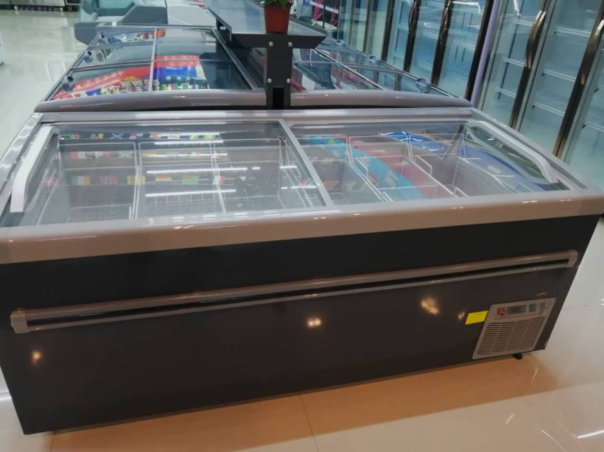 今日升商用组合柜商超冷冻柜展示柜卧室式速冻柜超市组合便利冰柜详情图1