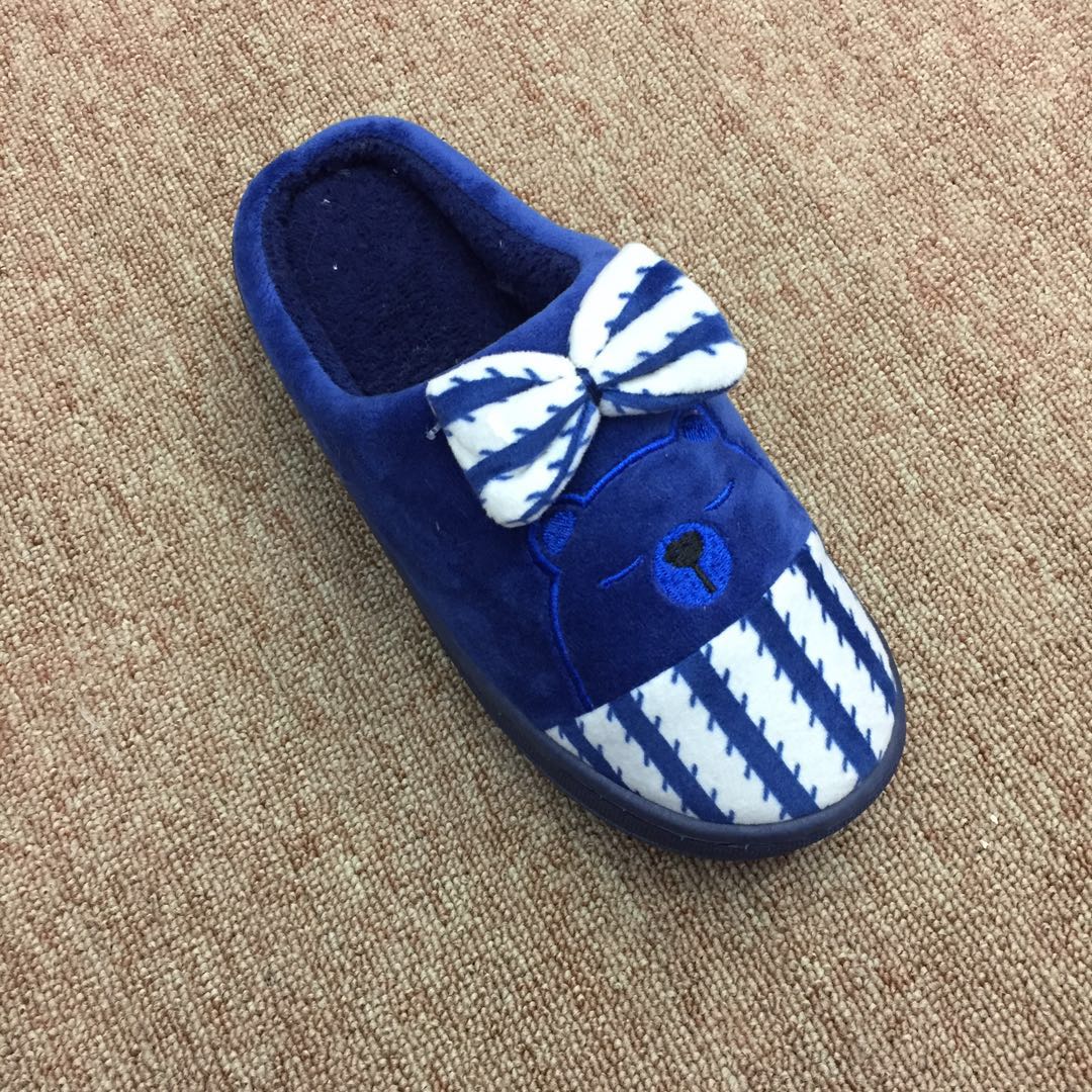 2020 Winter New Anti-Slip Wear-Resistant Home Cotton Slippers Warm Slippers Specification drawing