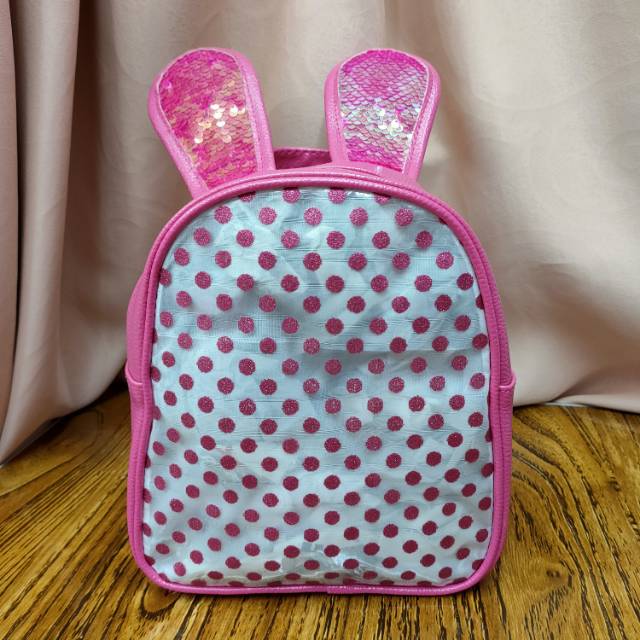 Leisure Travel Backpack For Children Rabbit School Bag For Children
