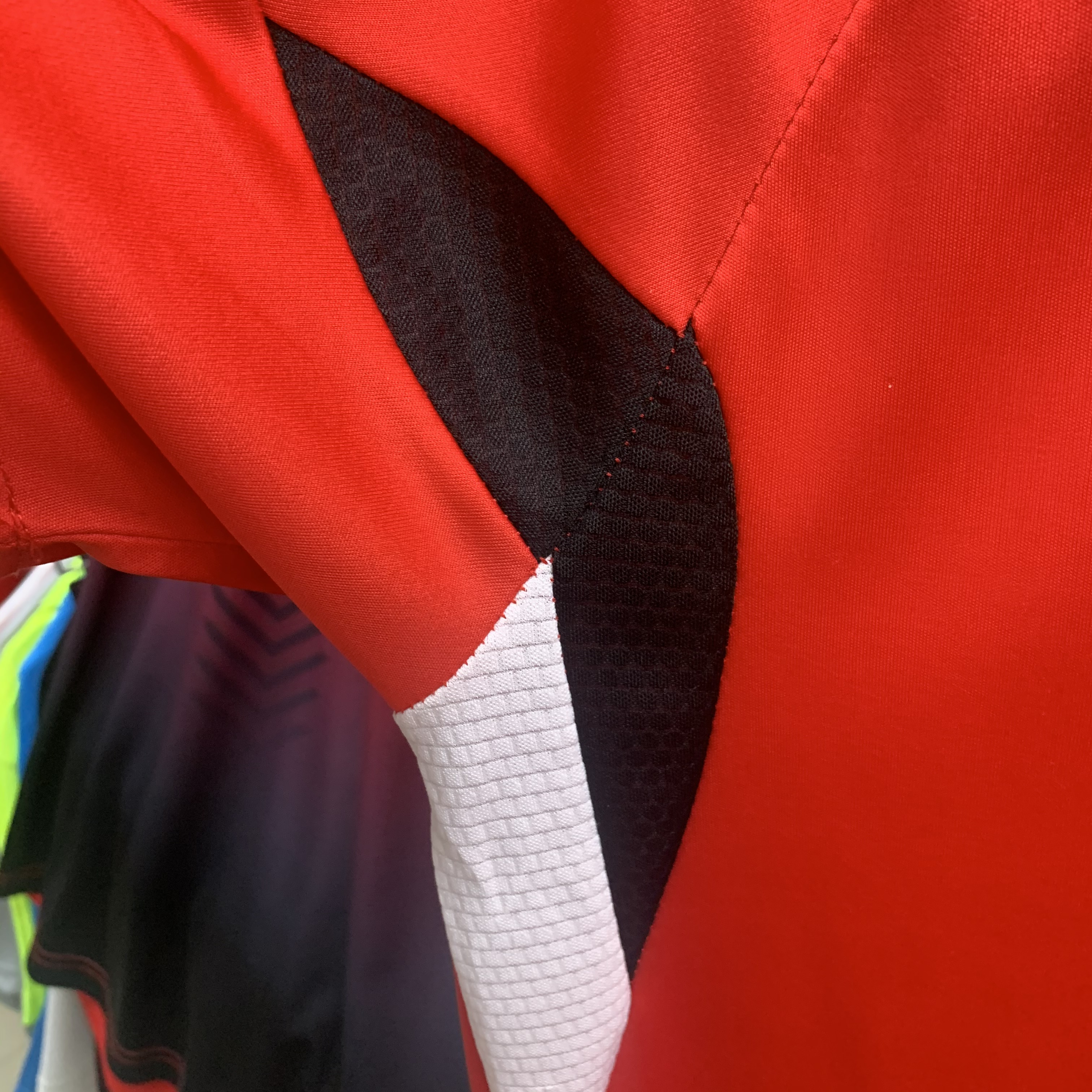 夏季短袖组队球衣男训练服定制队服印字足球运动套装比赛细节图