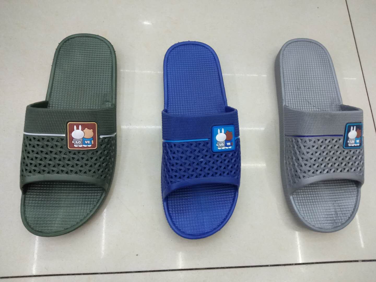 Summer indoor bathroom anti-slip, home bathing anti-odor, couple cooling slippers Specification image