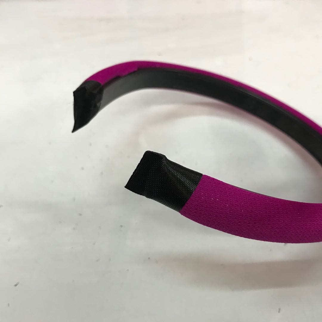 Fabric wide hair band, Japanese and Korean wavy hair pressing, anti-slip hair band, wide edge headband, hair clip headwear, pink headband for women details Picture