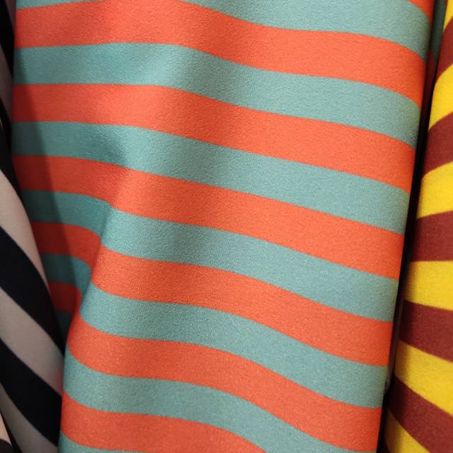 Mainstream Cloth Industry Printed Fabric Raw Materials Printed Woven Cloth Striped Pattern Jewelry Headwear Fabric Specification drawing