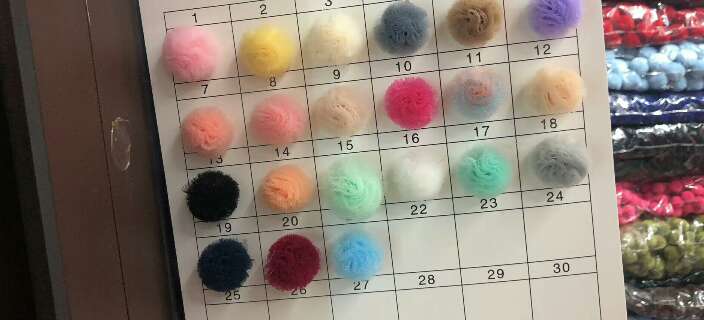 纱球网纱球辅料配件装饰配件