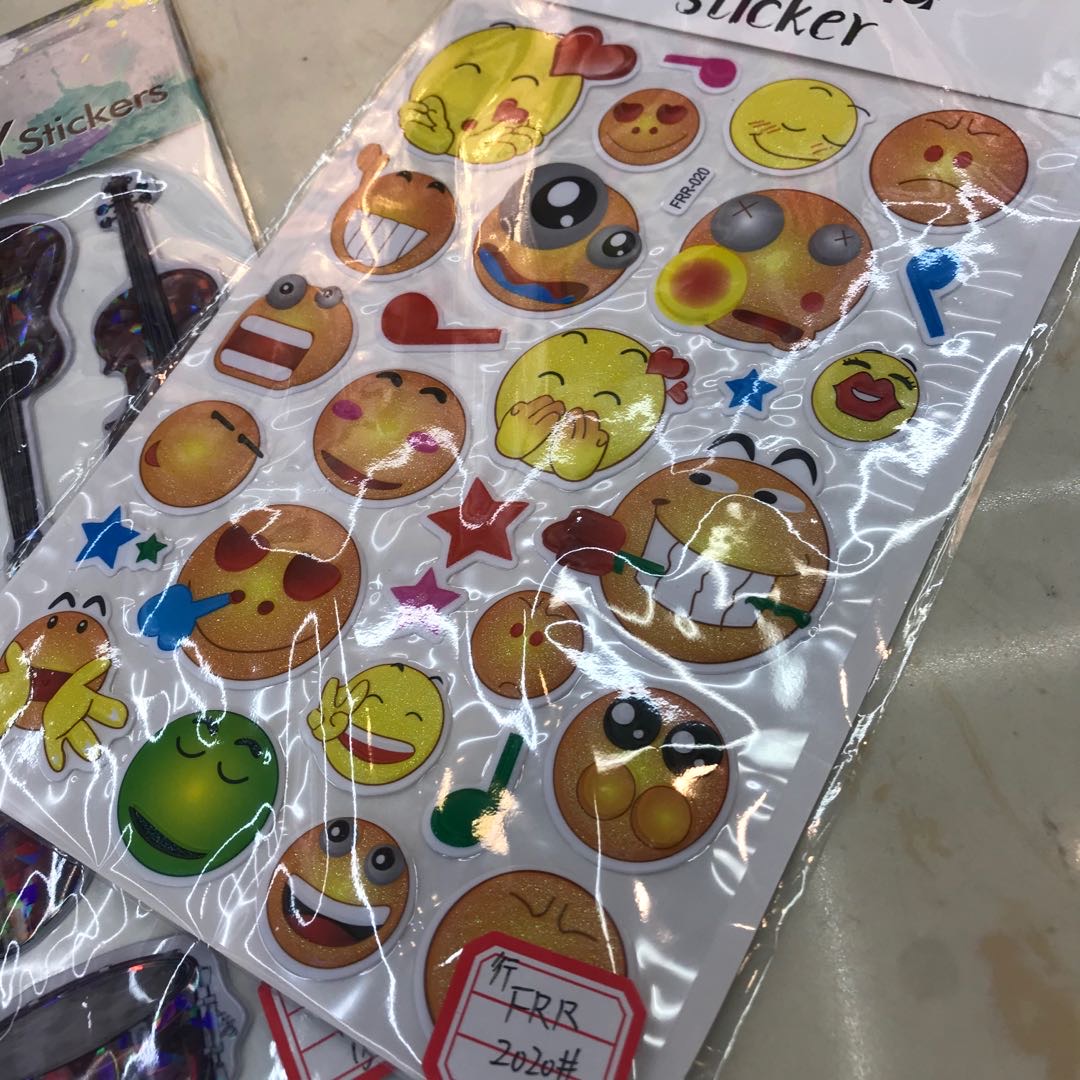 手账贴纸包套装小清新创意可爱卡通表情手帐日记装饰素材工具贴画细节图