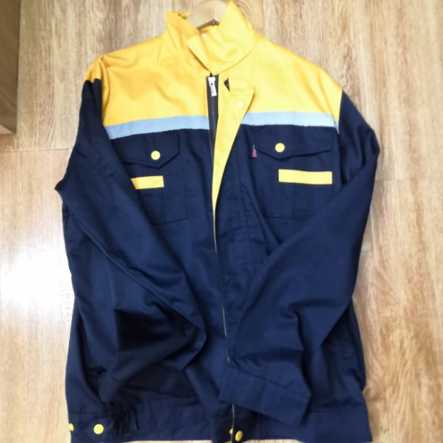 环卫工作服套装男长袖反光条劳保服耐磨建筑工地工服中铁工装定制