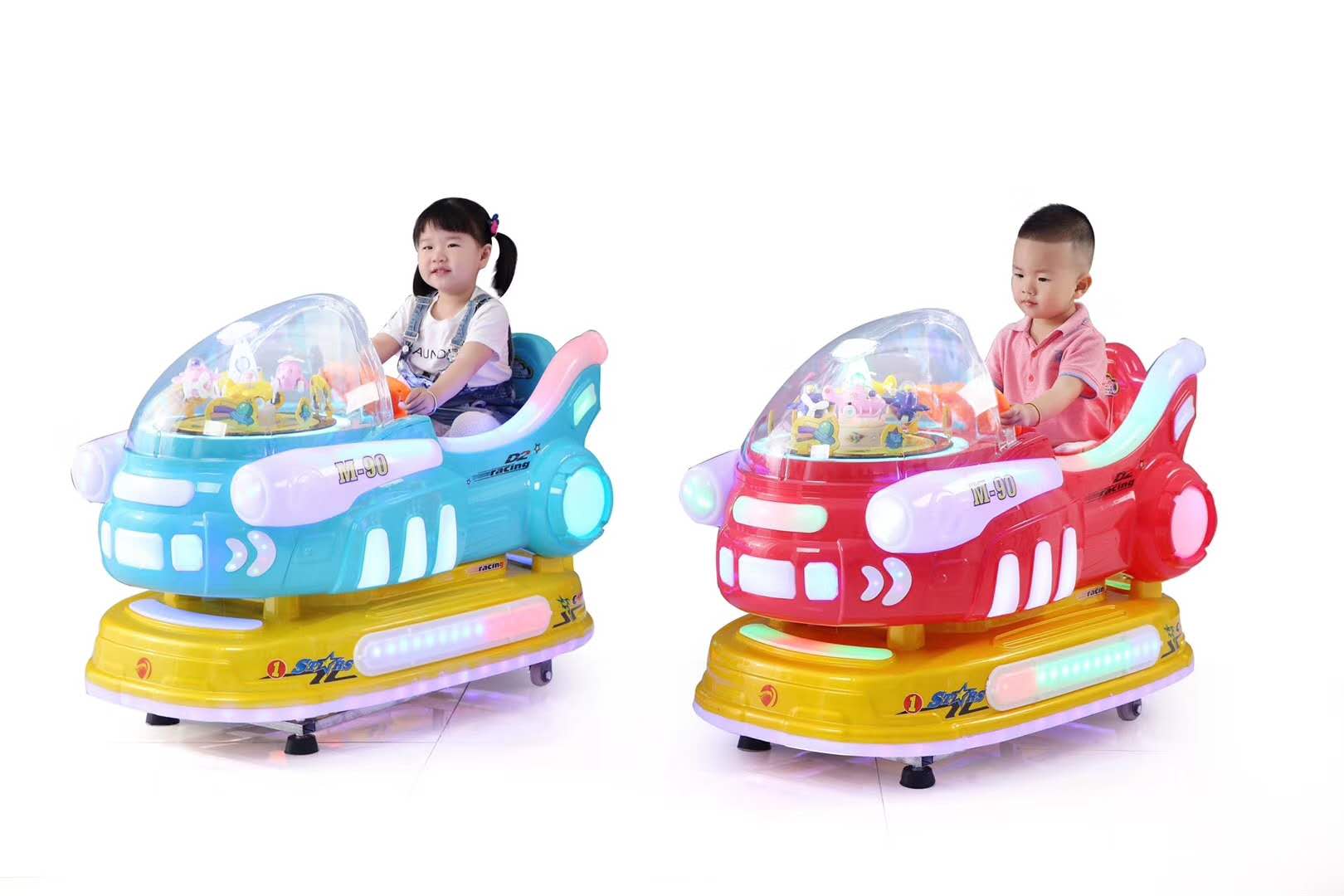Coin-operated children's swing machine, rocking car, time fighter
