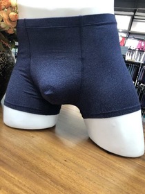 High-end men's underwear, pure cotton, breathable, 100% cotton bottom, plain foot shorts, boys' boxers, 1