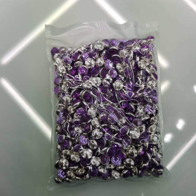 厂家直销双面撞钉高档电镀五金服装辅料女士配件装饰细节图