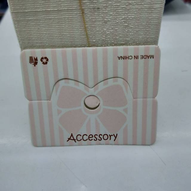Bow Hairpin Wrapping Card