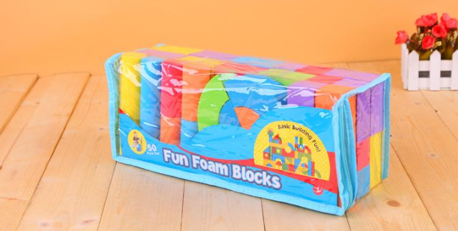 EVA儿童彩色积木儿童玩具益智玩具产品图