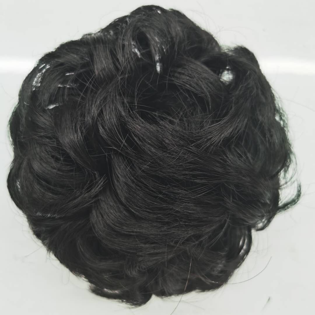 Korean-style fashionable and versatile women's wig, short hair wig clip details Picture