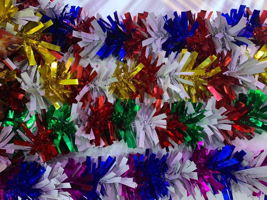 Product name: new tricolour wide leaf, birthday party decoration thumbnail