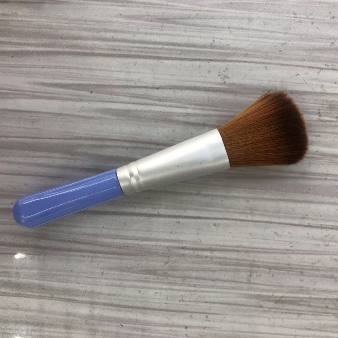 New Round Tube Box Makeup Brush 5-Piece Fashion Light Color Makeup Brush Portable Makeup Tools Specification drawing