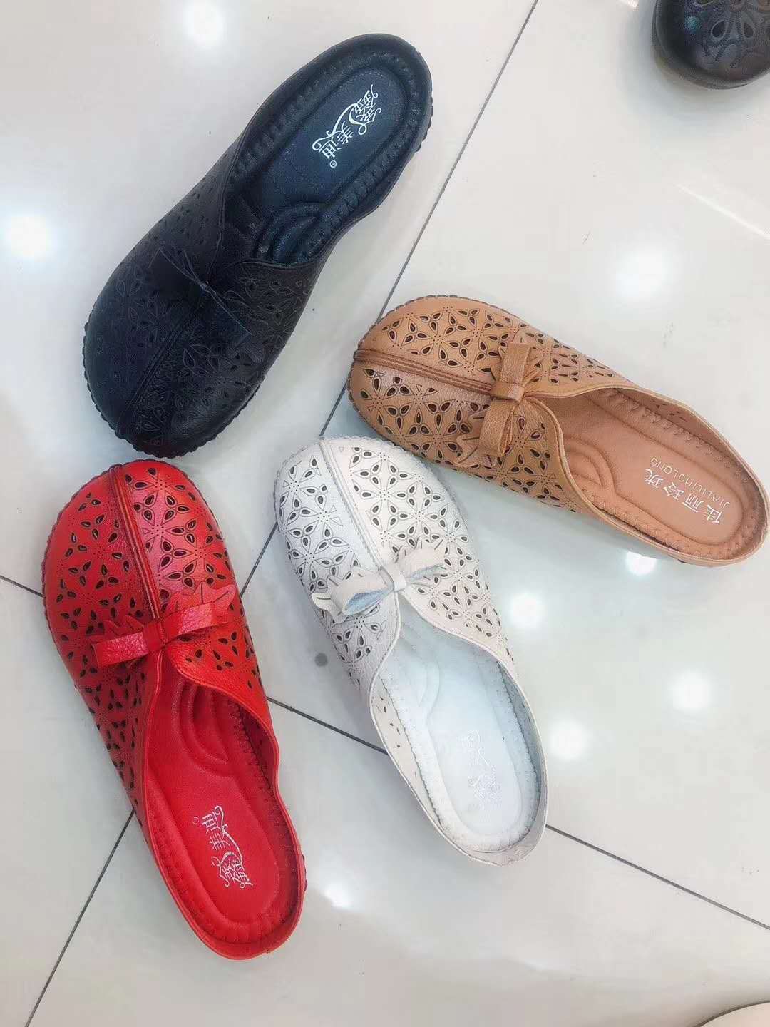 5581 Guangzhou Leather Ethnic Style Women's Sandals