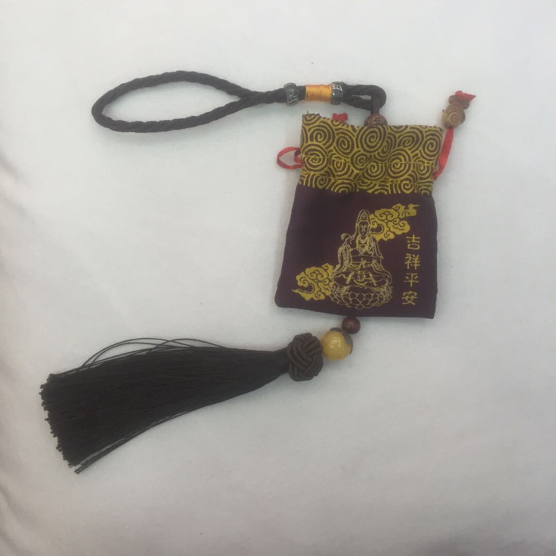 观音空香包娈娈綉品传统刺绣工艺结合民俗文化