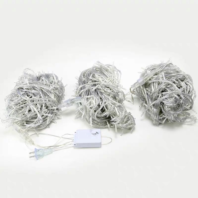 浪漫冰条灯LED多彩闪灯串灯户外防水装饰灯细节图