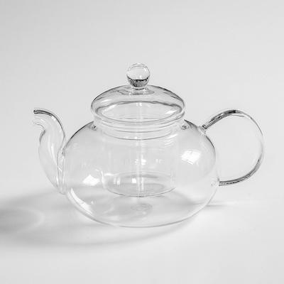 耐热玻璃红茶泡茶壶冲茶器透明功夫茶具小号茶壶玻璃过滤泡花茶壶详情图1