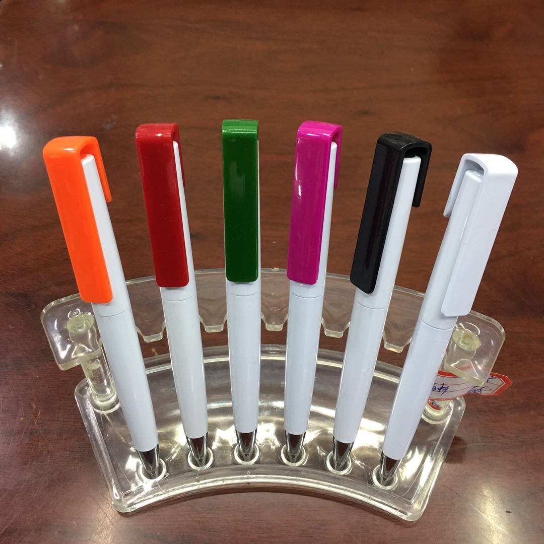 Tonglu Yunshan Pen Office Culture Writing Tool Abs Plastic Business Press Weighted Spring Advertising Pen Ballpoint Pen Oil Pen