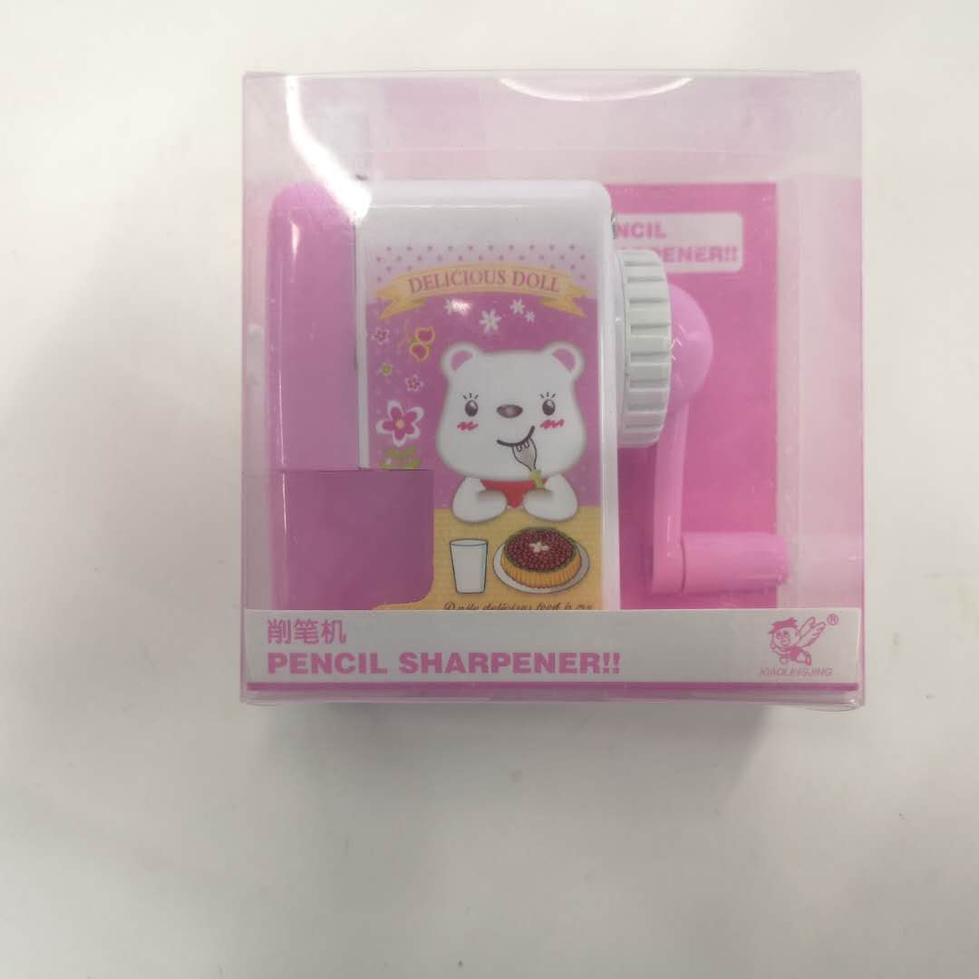 Factory Direct Manual Pencil Sharpener Children's Sharpener Hand Movement Students With Sharpener Hand Movement Primary School Multi-Function Pencil Sharpener Planing Pen details Picture