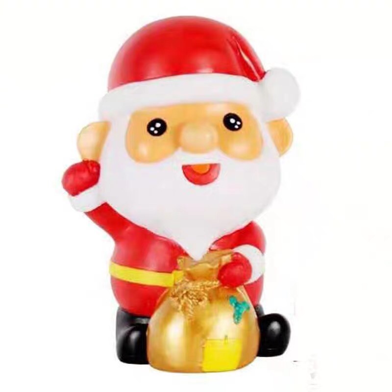 Santa Claus ceramic figurines, storage jars, piggy banks Specification image