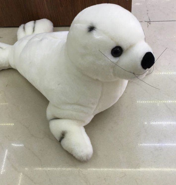Plush sea lion toys for children, girls and home decorations details Picture