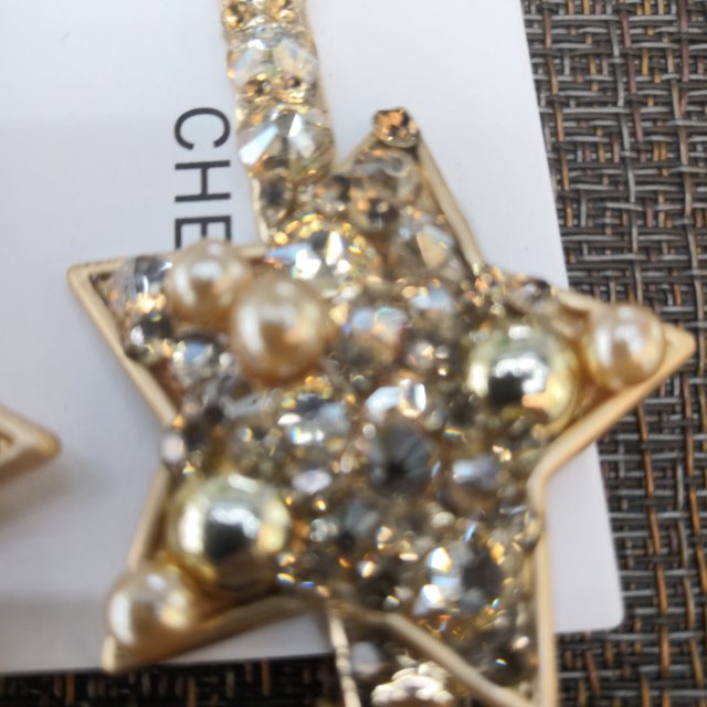 Korean and European style personalized star-shaped hair clips embellish unique hairstyles, bride's hair accessories, wedding dress, host look, hair clips and headwear Specification image