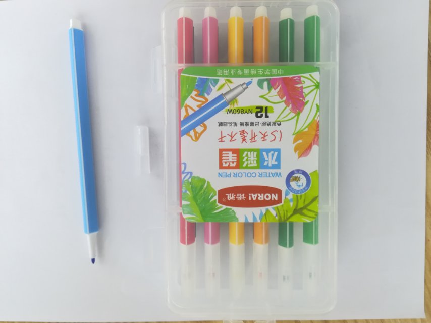 Watercolor pens are washable colored pens for primary school students in kindergartens Specification image