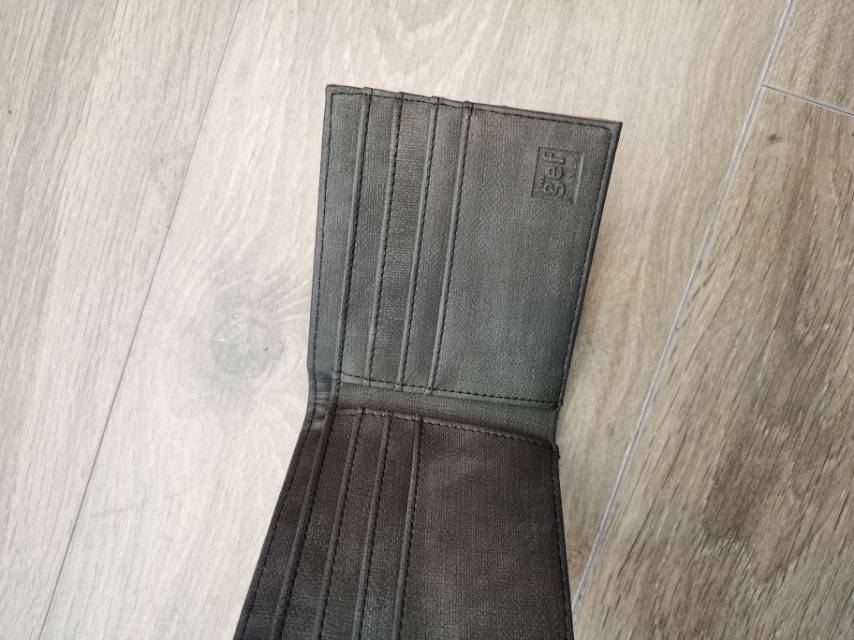 爆款帆布男士对折钱包产品图