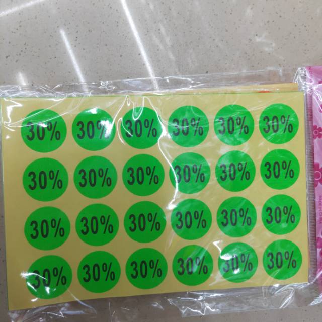 Stickers for office supplies and student supplies Specification image