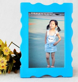 Children's Picture Frame Korean Version 7-Inch Tabletop Paint Picture Frame details Picture