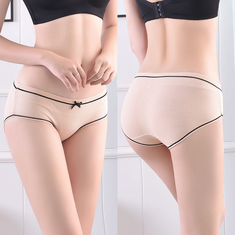 Women's Comfortable Breathable Fashion Trend Cotton Modal Fabric Underwear Specification drawing