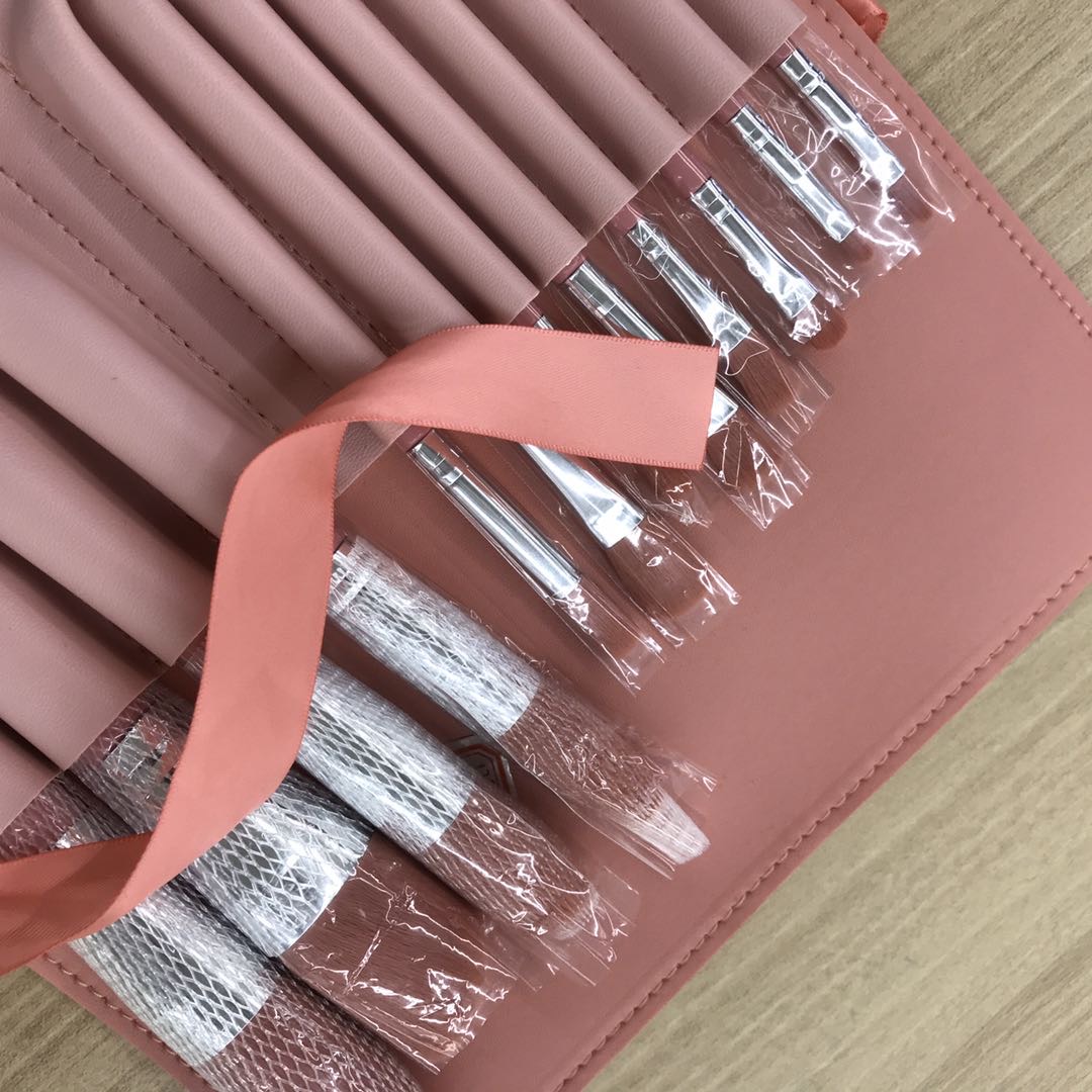 12 Sets Of Makeup Brush Quick Dry Makeup Brush Set With Super Soft Bristles Specification drawing