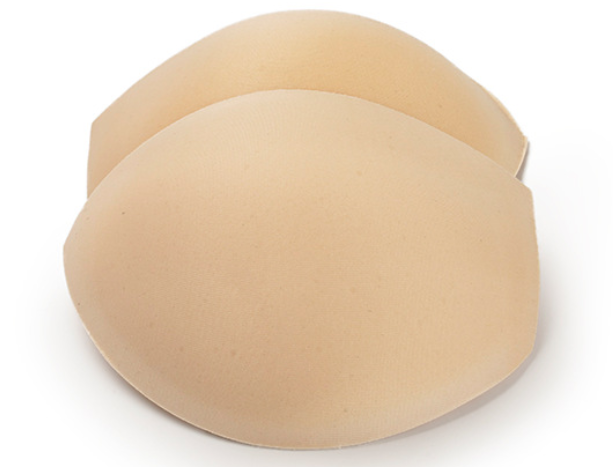 Bra Cup Accessories Swimsuit Bikini Breast Cup Insert Small Chest Push-Up Thickened Sponge Breast Pad Specification drawing
