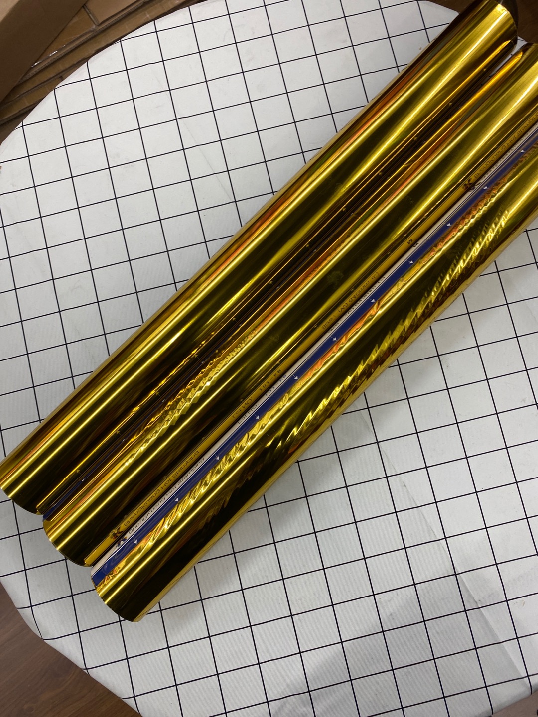 盛况烫金材料印刷材料电化铝通用型烫金纸金色细节图