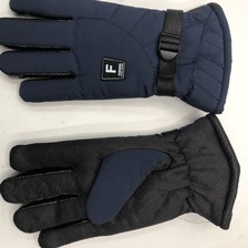 男士手套冬季骑行户外加绒加厚保暖防风防水防寒皮手套