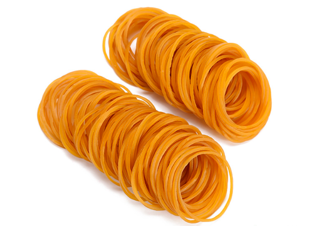 热销越意透明黄色橡皮筋橡胶圈牛皮筋橡皮圈办公用品厂家直销批发